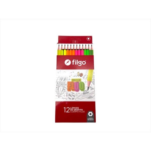 LAPIZ HB FLUO X12 FILGO 381